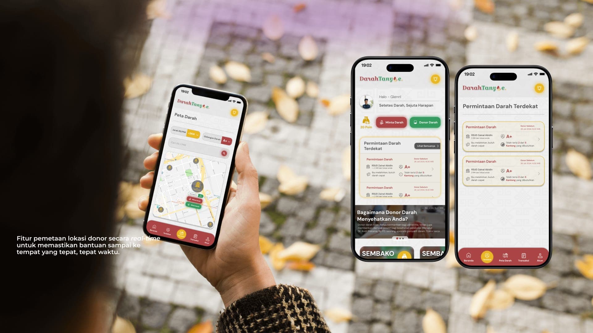 DARAHTANYOE: Smart Blood Distribution App with WhatsApp Alerts - 3